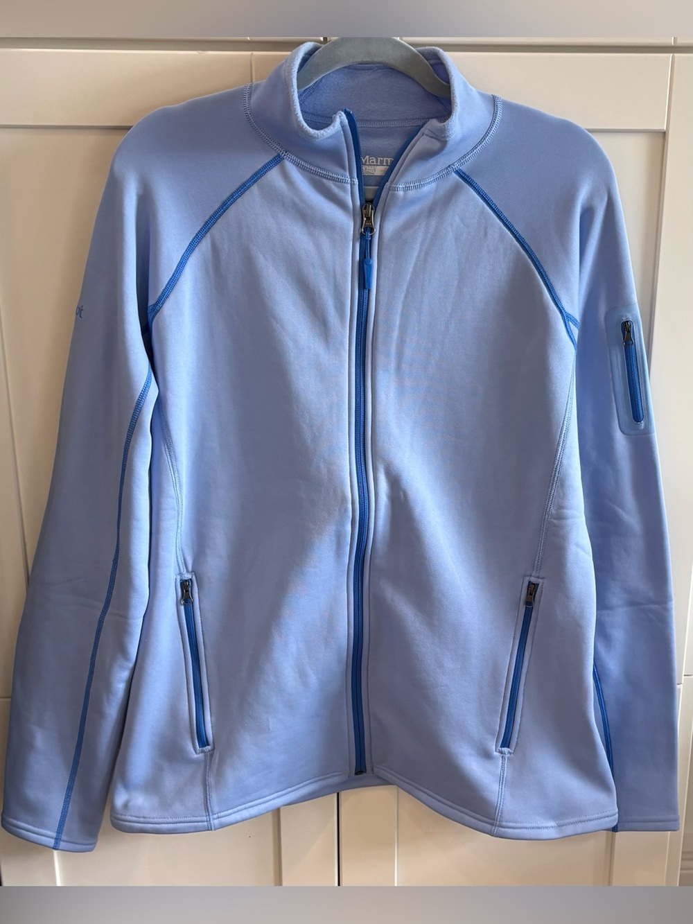 MARMOT XL LIGHT BLUE LONG SLEEVE JACKET XLARGE EXCELLENT PRE-OWN